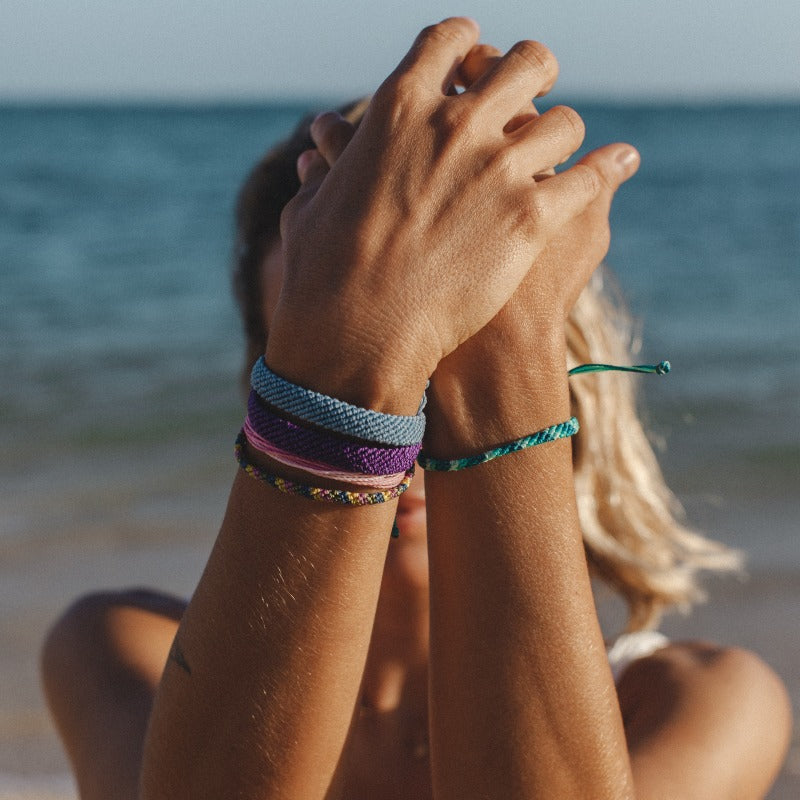  Waterproof bracelets, great for the beach or swimming. 